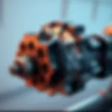 Detailed view of the 2008 Lincoln MKX transfer case
