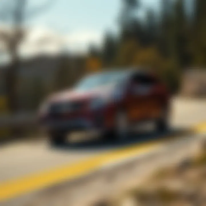 Driving Dynamics of the 2016 GLE 350 Dynamic driving performance of the 2016 Mercedes-Benz GLE 350 on a winding road.