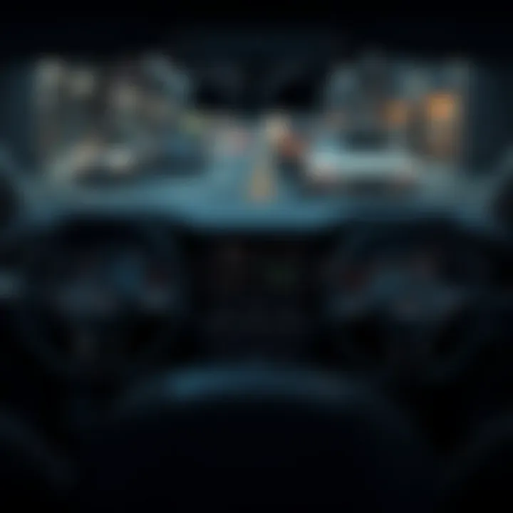 Interior dashboard features of the 2016 Volkswagen Jetta Black showcasing advanced technology