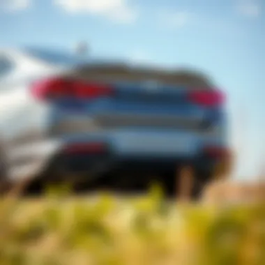 Maintenance Tips for the 2021 Hyundai Sonata Rear Bumper A diagram illustrating maintenance tips for the 2021 Hyundai Sonata rear bumper.