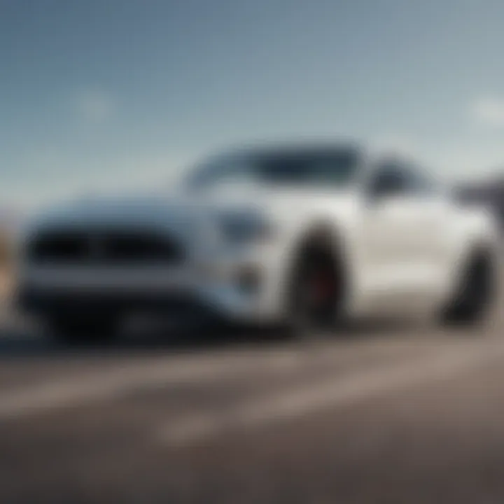 Magnificent Comprehensive Analysis of the 2020 White Mustang: A Detailed Review