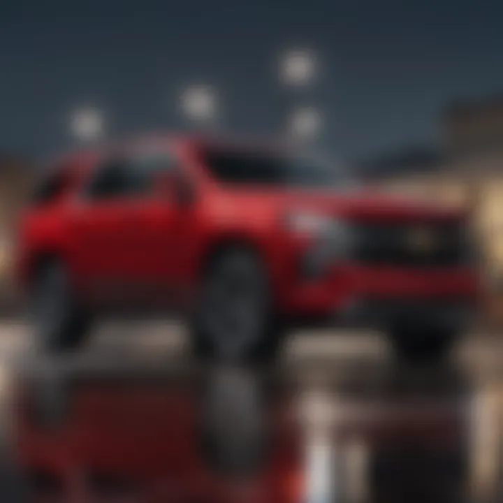 Magnificent Exploring the 2021 Chevrolet Tahoe in Red: A Detailed Overview