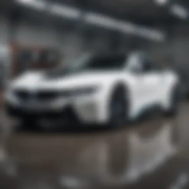 Magnificent The All-White BMW i8: A Comprehensive Examination