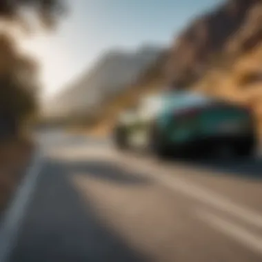 Optimized Scenic Route for Fuel Efficiency Scenic route optimized for fuel efficiency