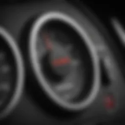 Close-up view of an Acura TPMS sensor