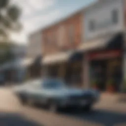 A scenic view of Valdosta, GA showcasing local landmarks