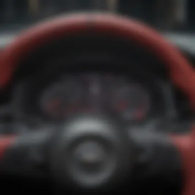 Dashboard view of tuned Alfa Romeo Stelvio emphasizing performance metrics