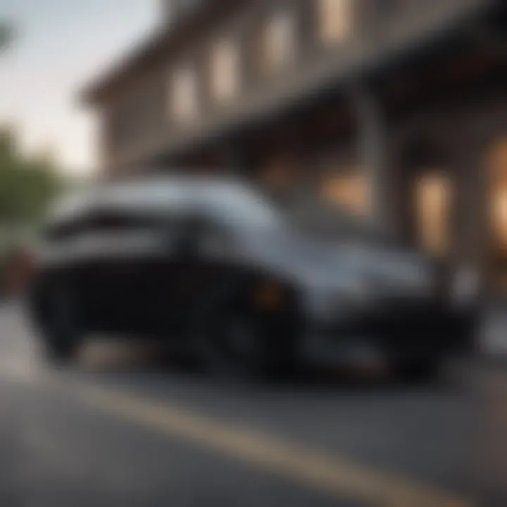 Detailed exterior shot highlighting the sleek design of the Honda Odyssey
