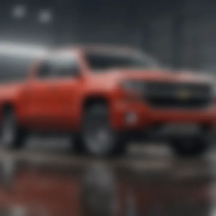 Comparison chart of Chevy Silverado pricing