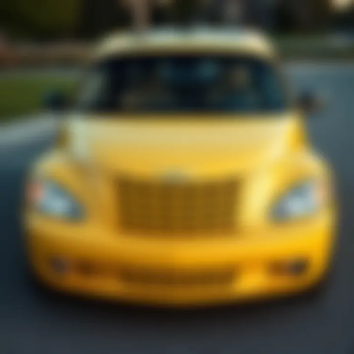 2006 PT Cruiser Exterior Design Exterior view of a 2006 PT Cruiser showcasing its unique design
