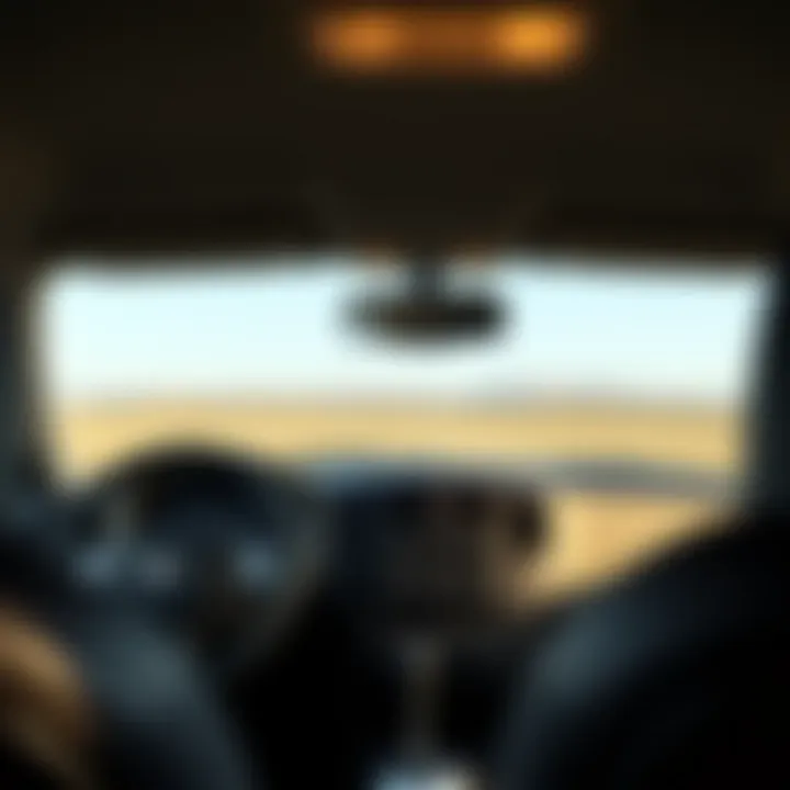 2006 PT Cruiser Interior Features Interior features and dashboard of a 2006 PT Cruiser