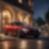 Maserati Ghibli parked in a luxurious setting