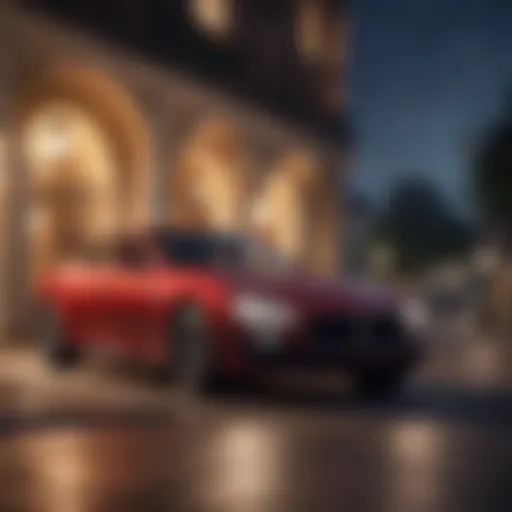 Maserati Ghibli parked in a luxurious setting