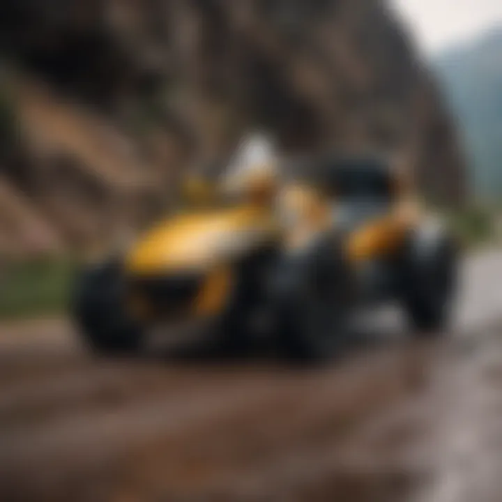 Can-Am Spyder navigating varied terrains