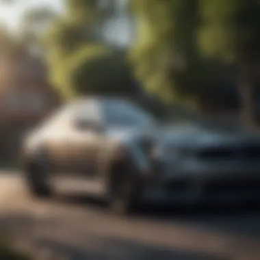 Visual representation of automotive financing options