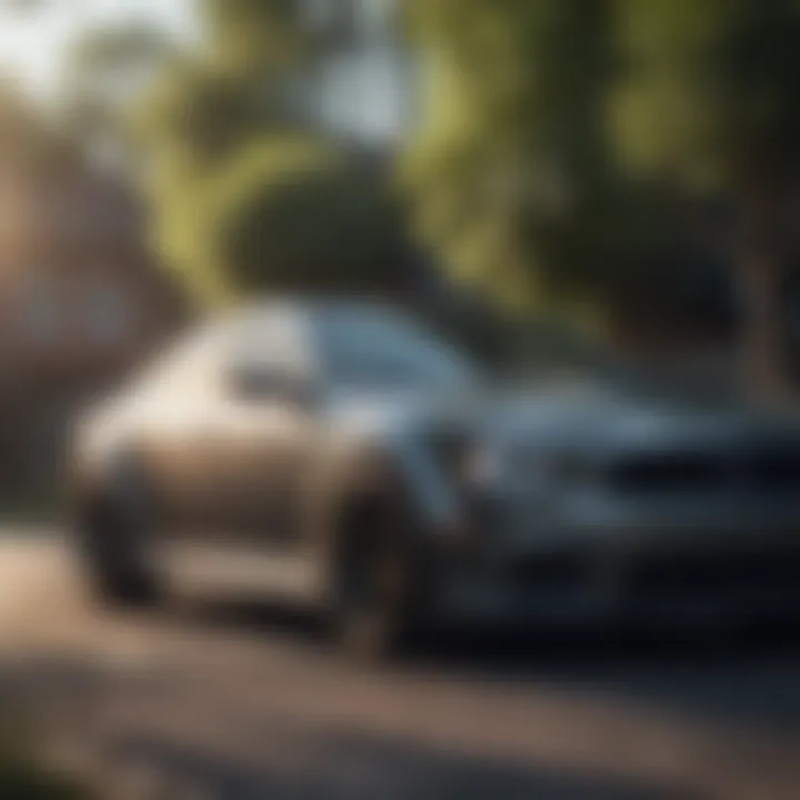 Visual representation of automotive financing options