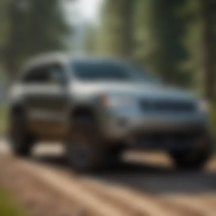 Jeep Grand Cherokee with engine problems