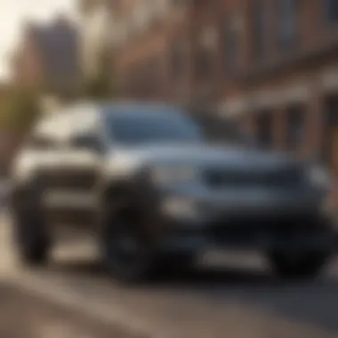 Graph showing repair costs for Jeep Grand Cherokee
