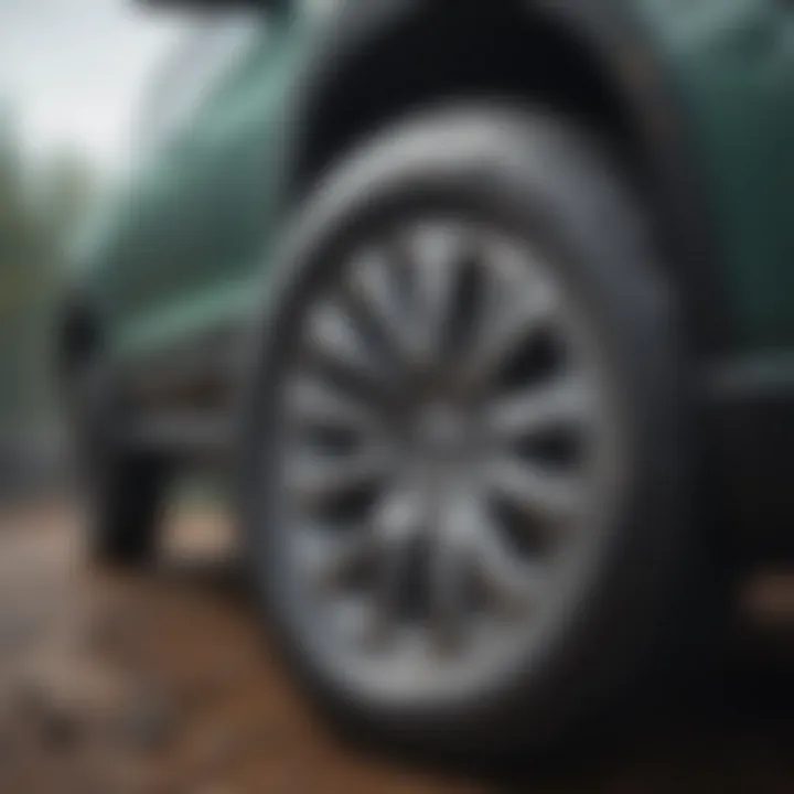 Honda Ridgeline equipped with premium all-season tires