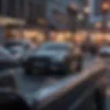 Premium backup camera with high-resolution display