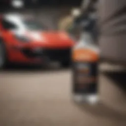 A selection of top-rated carpet and upholstery cleaners showcased neatly on a shelf.