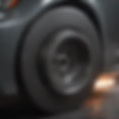 Diagram showing the impact of brake rotors on vehicle safety and handling