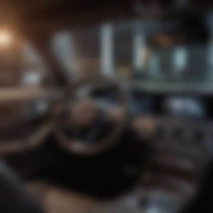 Interior view of Bravus Mercedes highlighting advanced technology and craftsmanship