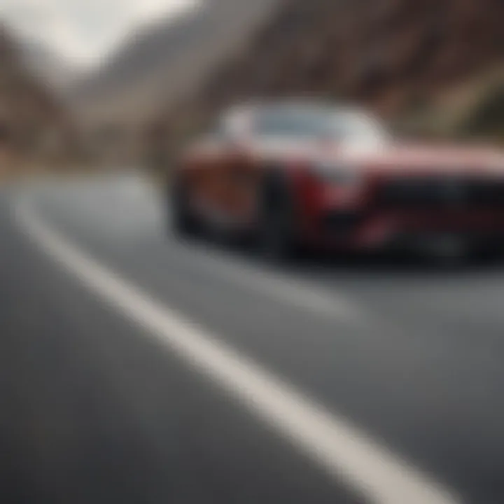 Bravus Mercedes driving on an open road, exemplifying its performance capabilities