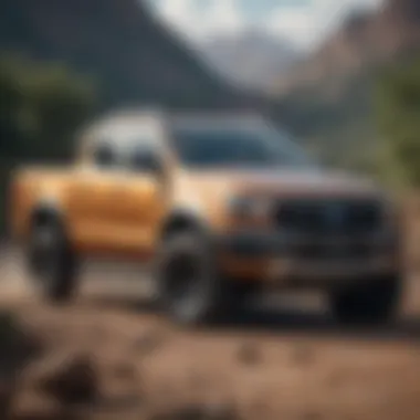 Showcasing Unique Style in Ford Ranger Ford Ranger truck showcasing unique style