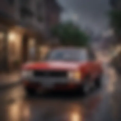 Suspended license documentation and a rental car agreement