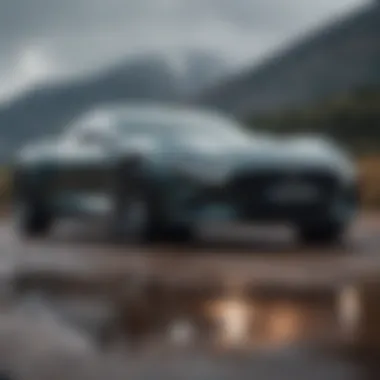 Car cover under harsh weather conditions