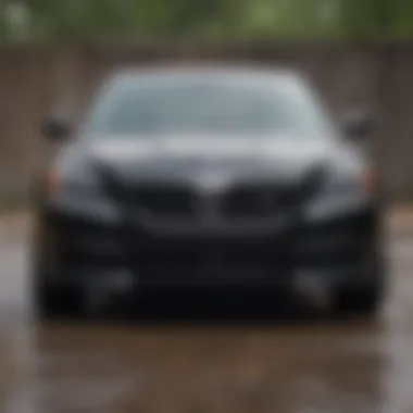 Foamy Suds from Chemical Guys Black Car Soap Foamy suds from Chemical Guys Black Car Soap during application