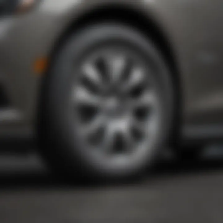 Different trim levels of Chevrolet Malibu and their tire sizes
