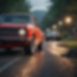 Roadside assistance services in action