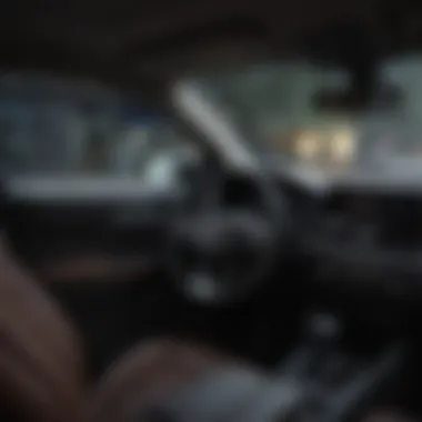Hyundai Tucson Interior Features Hyundai Tucson interior emphasizing advanced technology and comfort.