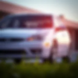 Exterior view of the 2005 Ford Focus Sedan showcasing its sleek design