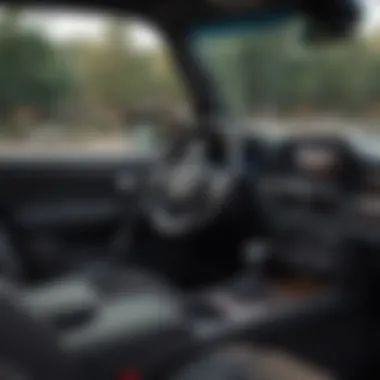 Interior features of the Ford Maverick Lariat highlighting advanced technology
