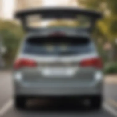 Integration of modern technology with the 2007 Honda Odyssey tailgate strut.
