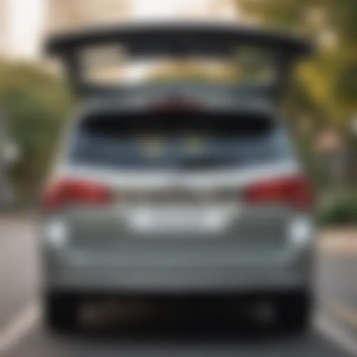 Integration of modern technology with the 2007 Honda Odyssey tailgate strut.