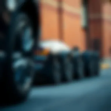 Variations of tire sizes for different BMW X3 trims