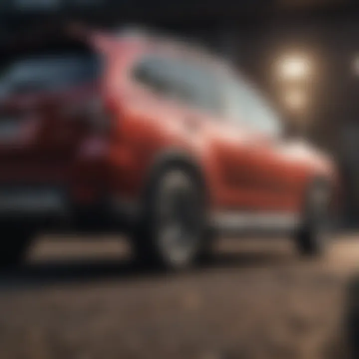 Visual representation of affected Subaru Forester parts