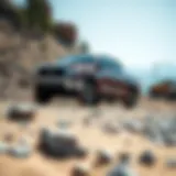 Toyota Tundra 4x4 parked in rugged terrain showcasing its versatility