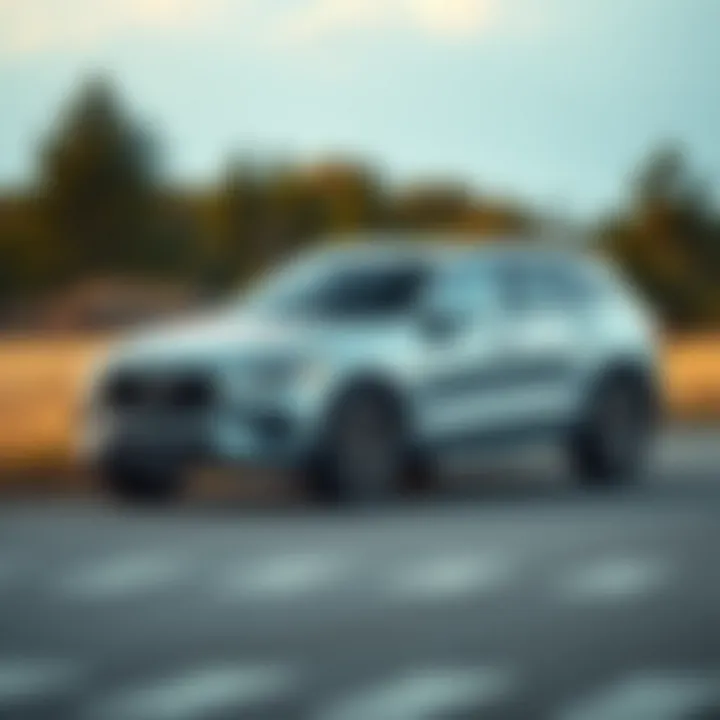 Comparison chart of dimensions and capacities among various seven-passenger SUVs