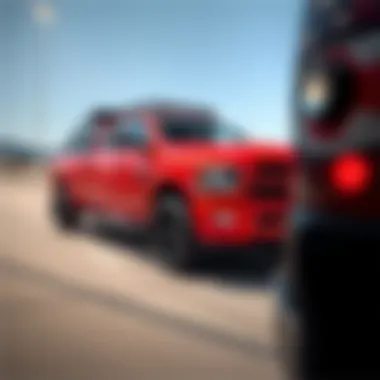 Aftermarket Modifications on Dodge Ram 2500 Aftermarket modifications on a Dodge Ram 2500, showcasing customization options