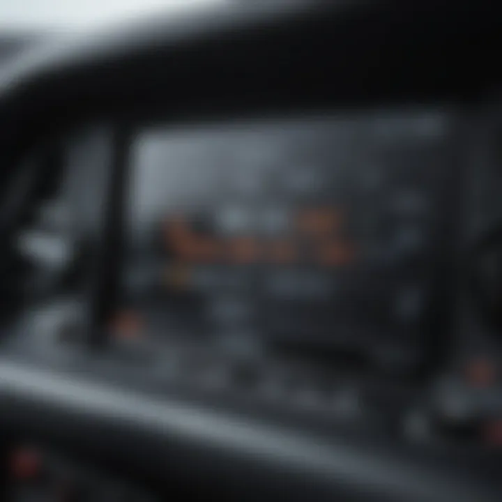 Illustration of common car computer error codes