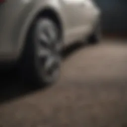 Close-up of a clean car carpet after stain removal