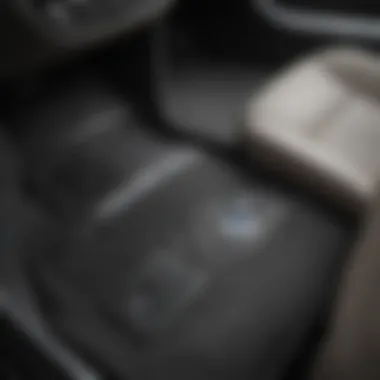 Aesthetic appeal of BMW floor mats enhancing vehicle interior
