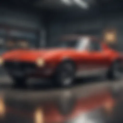 eBay Motors homepage showcasing vehicles for sale