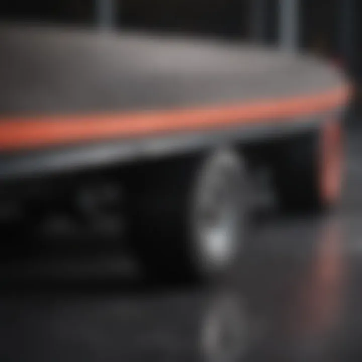 Close-up view of flatbed construction materials emphasizing durability and strength.
