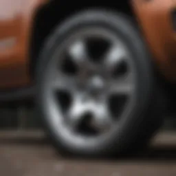 Stylish aftermarket wheels for 2012 Tacoma